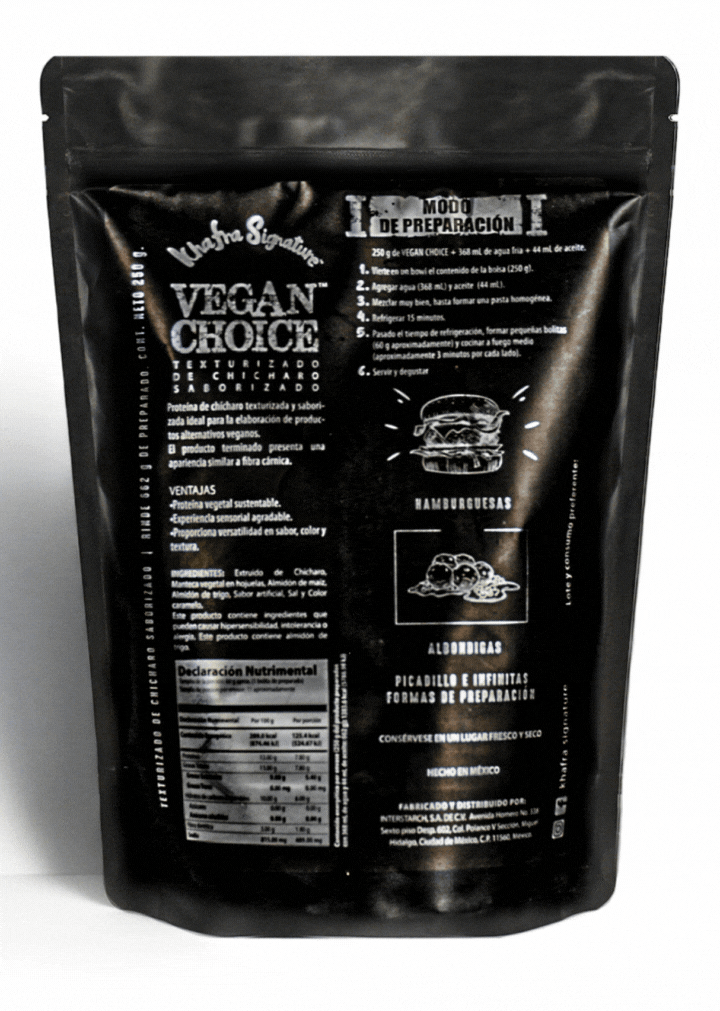 Carne Vegana Khafra Signature Texturizado De Chícharo 250 g – $270 – Khafra  Signature